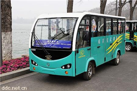  武汉豪行14座全封闭观光车